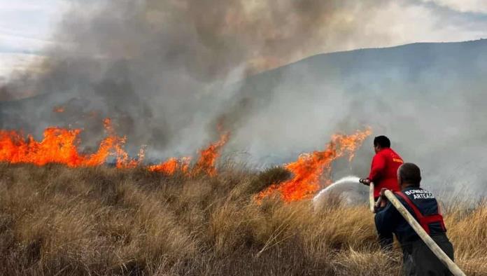 Registra Coahuila 12 incendios forestales