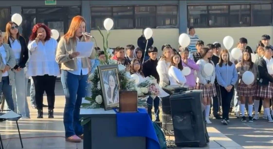Último Adiós a Valeria; Llevan urna con sus cenizas a la EBURR
