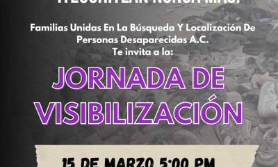 Convocan a Jornada de Visibilización por los Desaparecidos en Piedras Negras