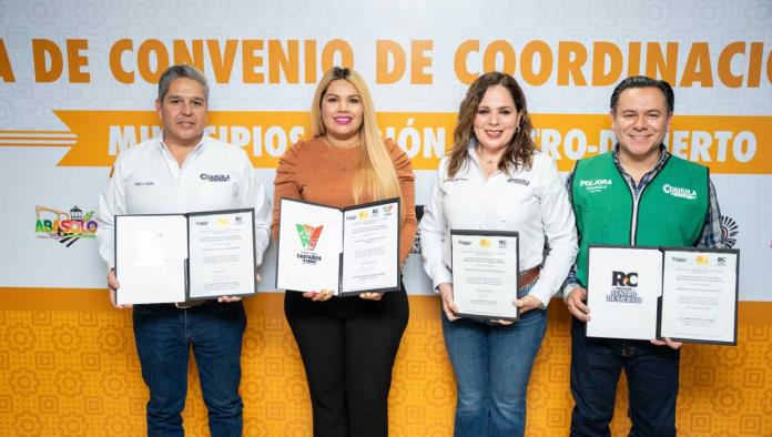 Firman convenio Castaños a ICATEC