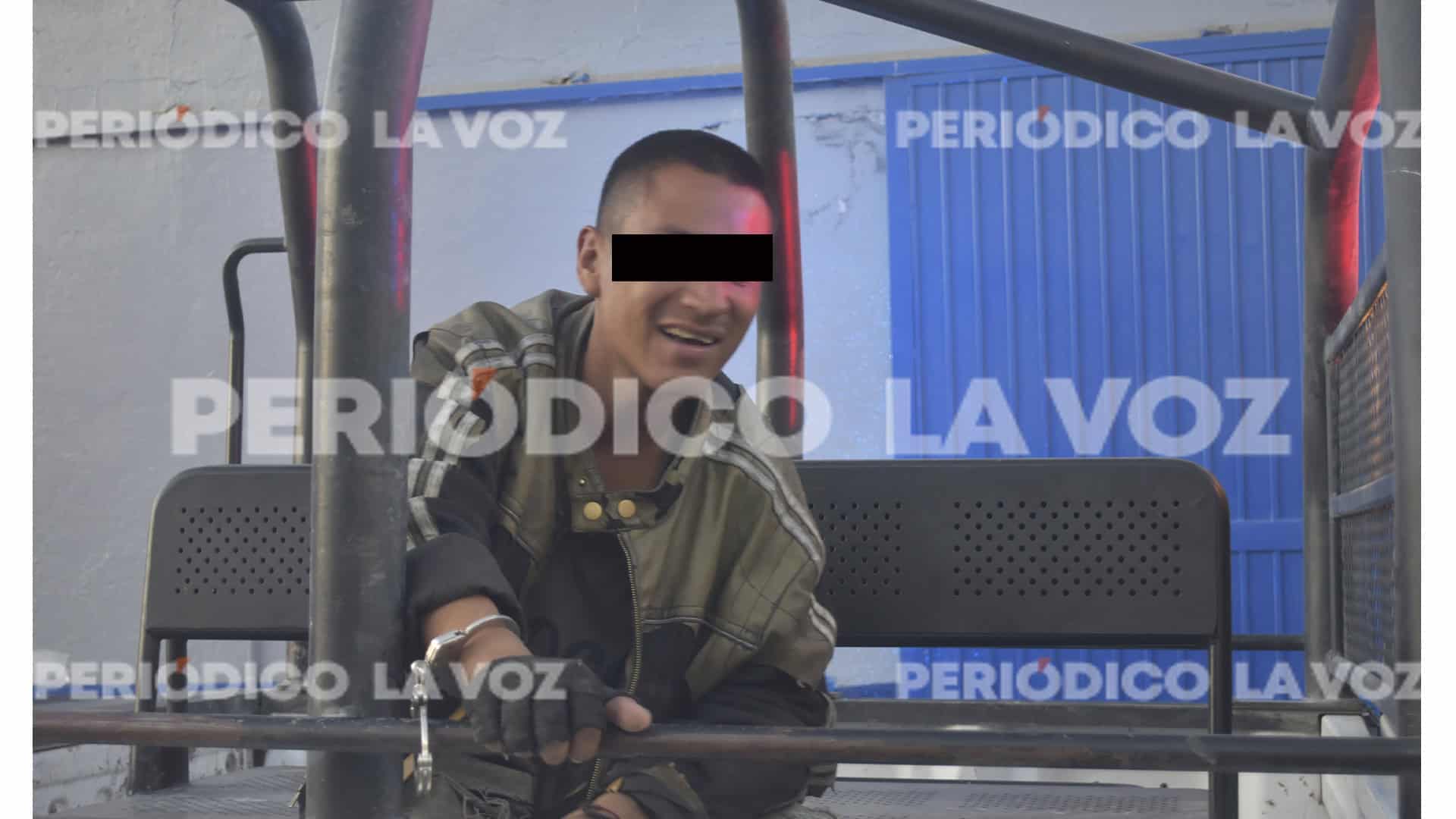 Noé Pablo ingería alcohol en la Zona Centro de la ciudad.