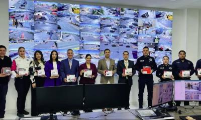 CANACO Piedras Negras dona equipo de videovigilancia
