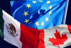 Canadá, México y la Unión Europea coordinarán aranceles