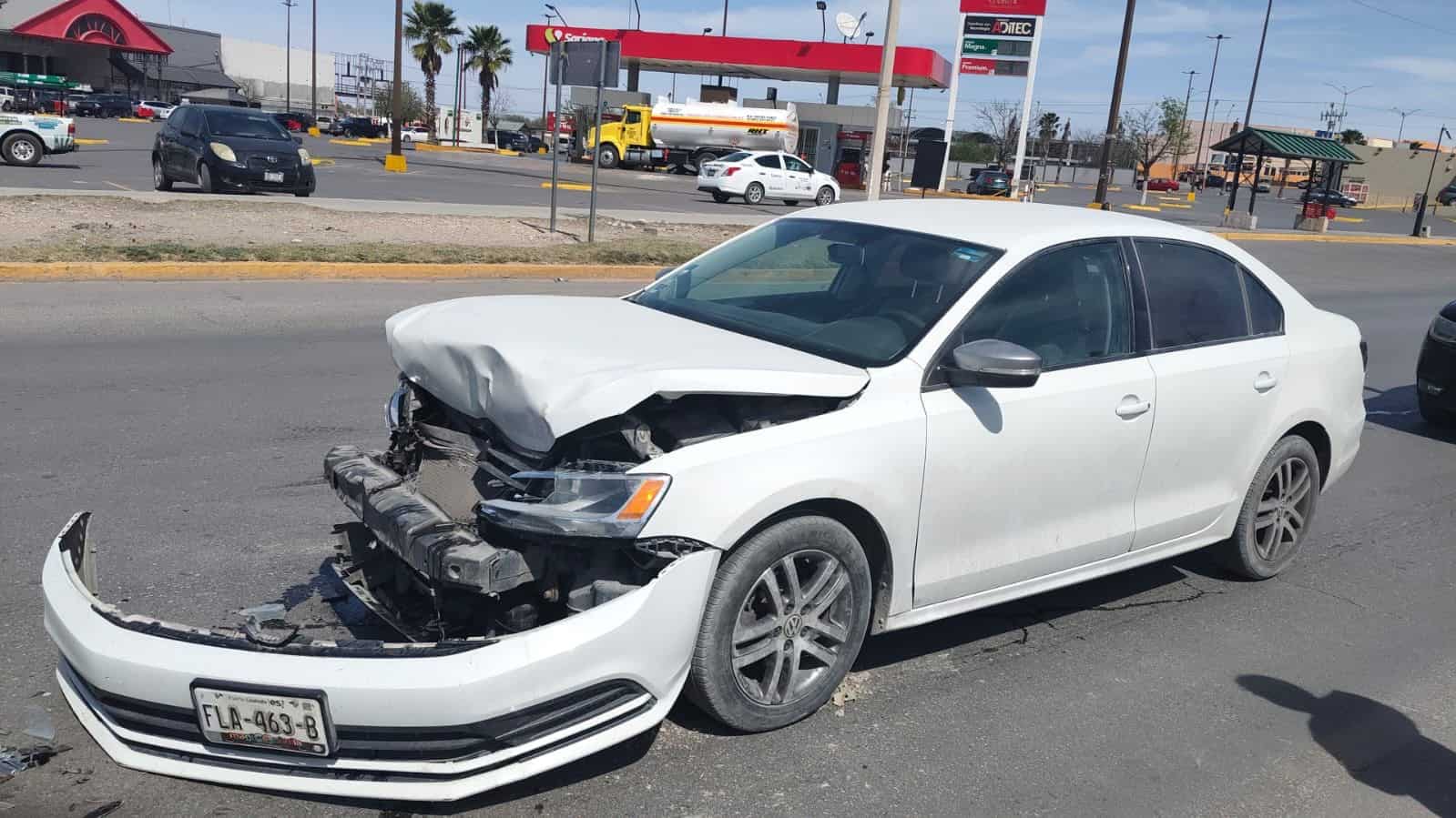 Accidente vial en Acuña: dos vehículos involucrados sin heridos graves