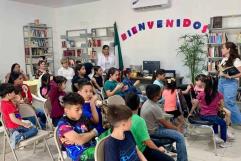 Fomentan la Lectura en Niños de Nava con Círculo de Lectura