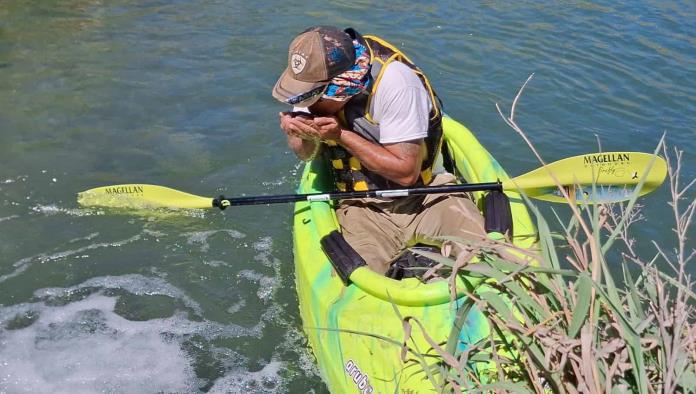 Vienen desde Dallas a limpiar el río