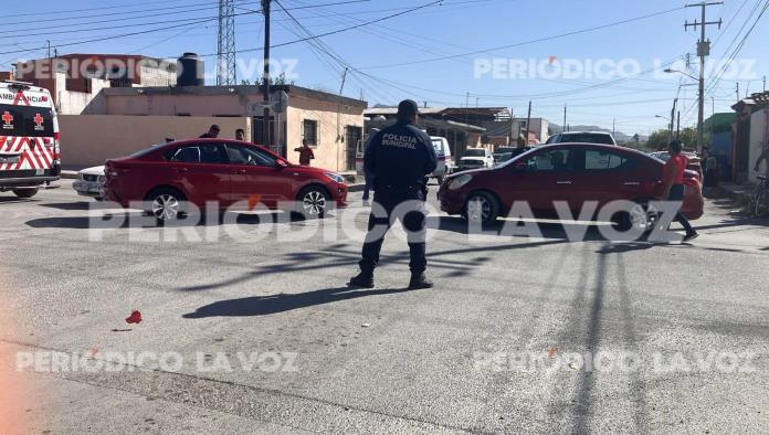 Provoca mujer choque en la ZC