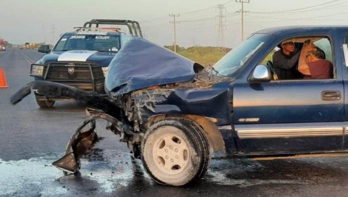 Accidente en la carretera 57 en Nava deja a una persona lesionada