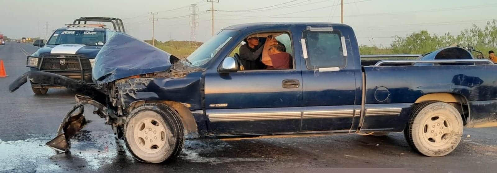 Accidente en la carretera 57 en Nava deja a una persona lesionada