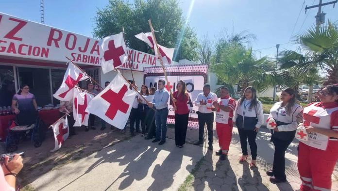 INICIA COLECTA ANUAL DE LA CRUZ ROJA EN SABINAS