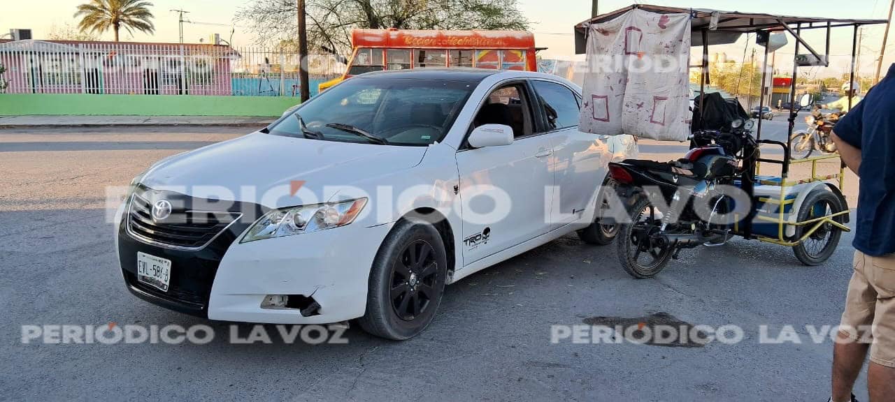 El accidente ocurrió sobre la avenida Ciudad Deportiva. 