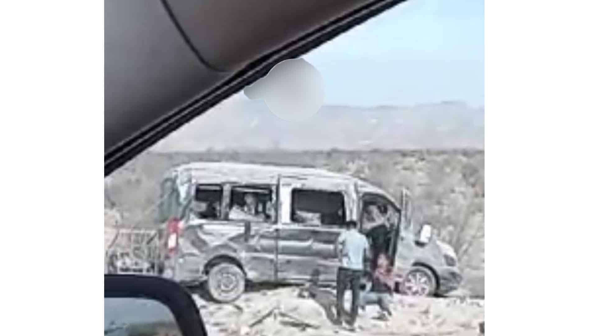 Alumnos de Conalep Monclova sufren accidente al regresar de concurso en Torreón
