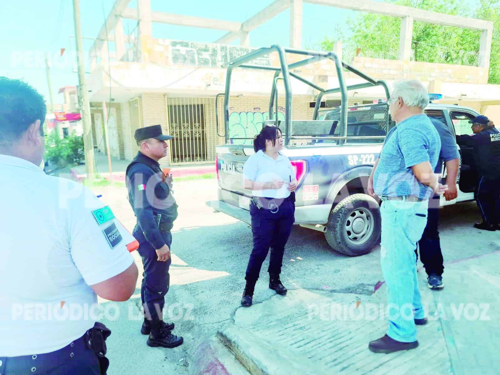 El taxista dio su versión de los hechos a las autoridades.