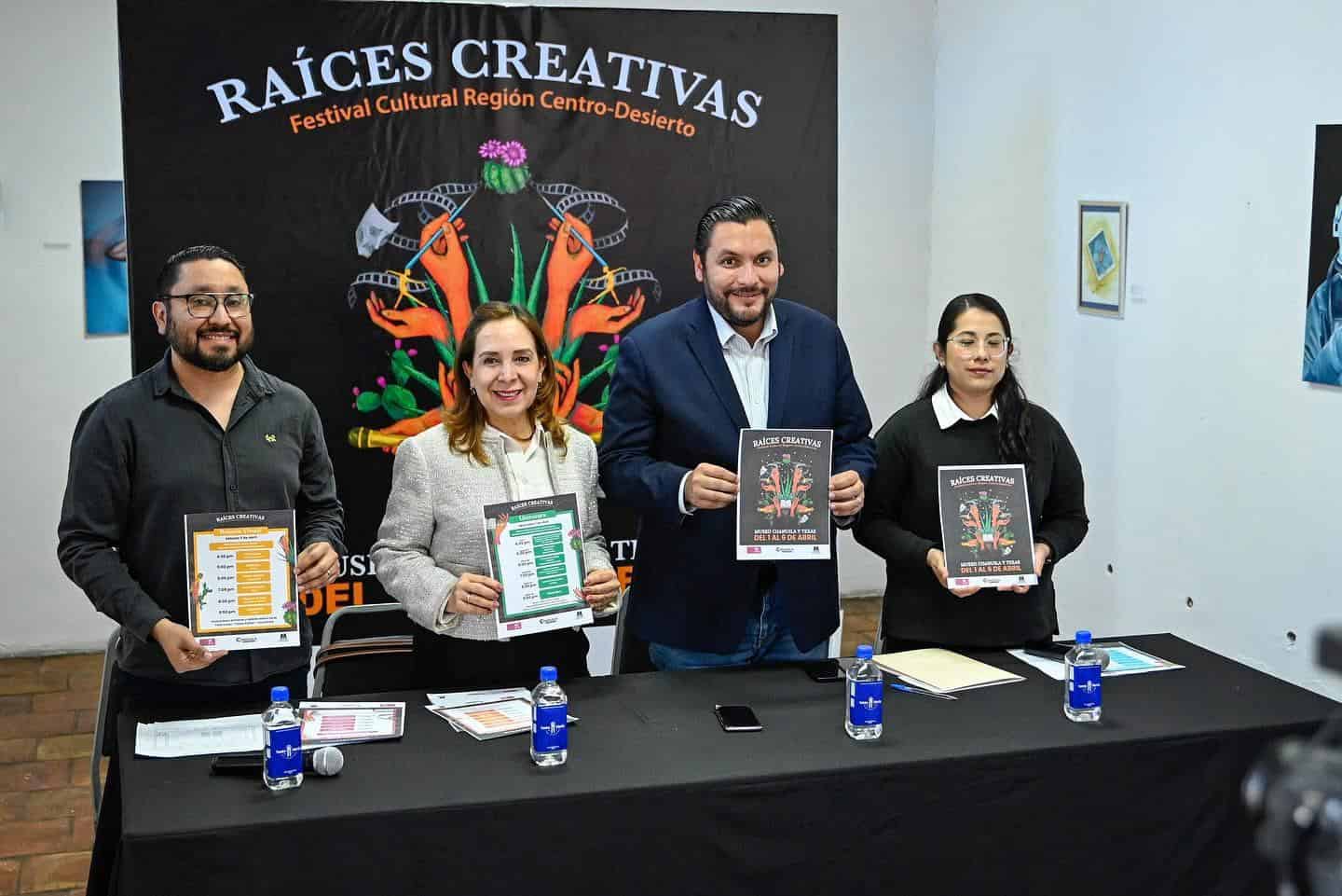 En rueda de prensa el Presidente Municipal de Monclova dio a conocer los detalles del Festival “Raíces Creativas”.