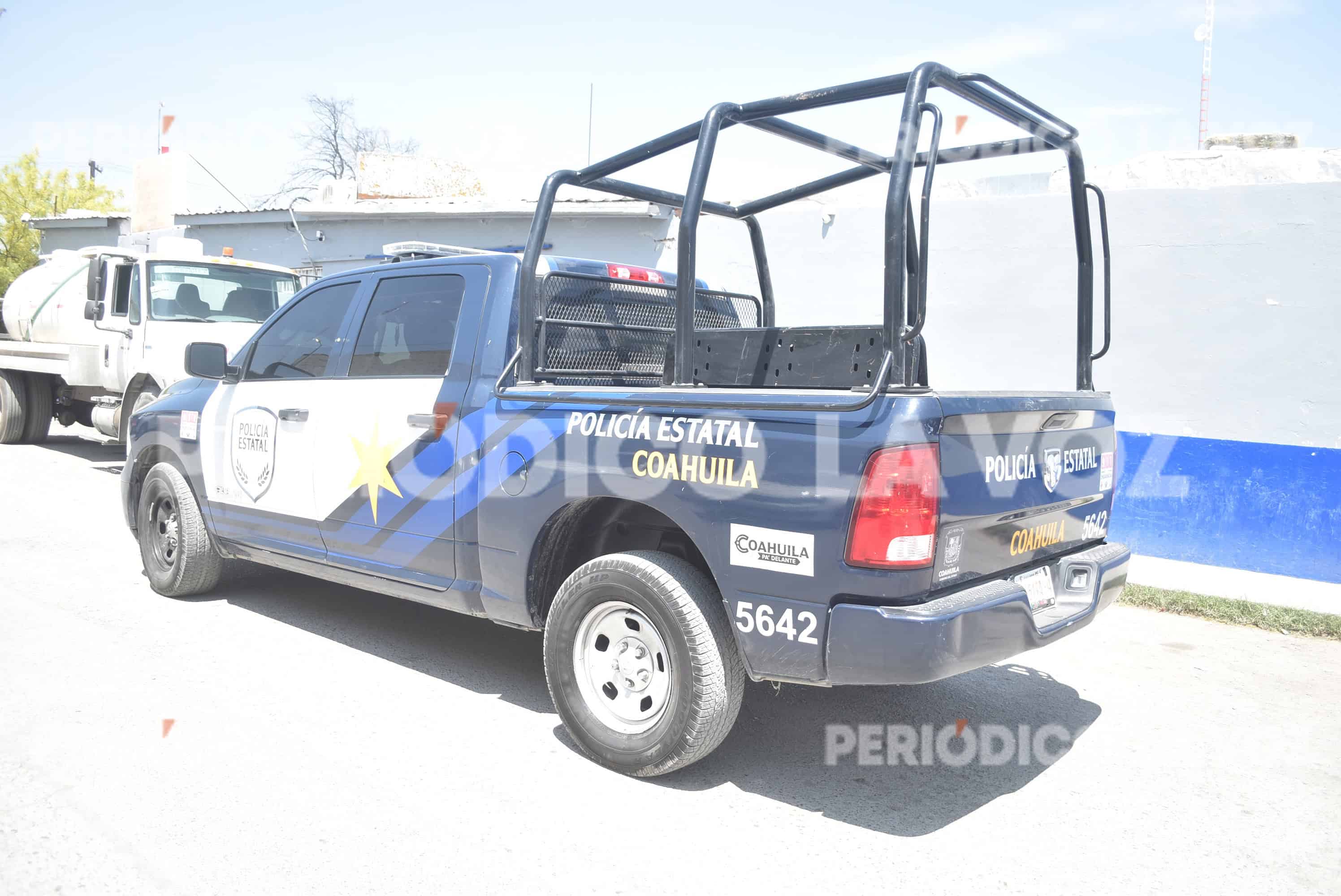 Oficiales de la Policía Estatal Coahuila aseguraron al par de drogadictos.