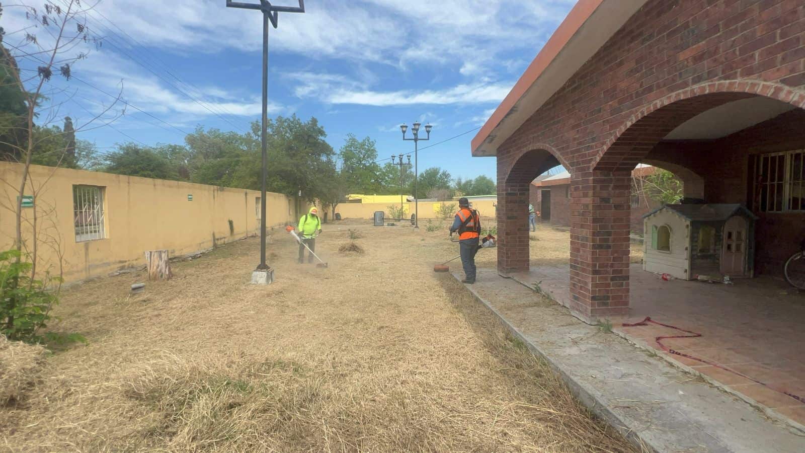 Durante esta semana dieron inicio los trabajos de rehabilitación en la Casa Hogar del Municipio de Múzquiz.