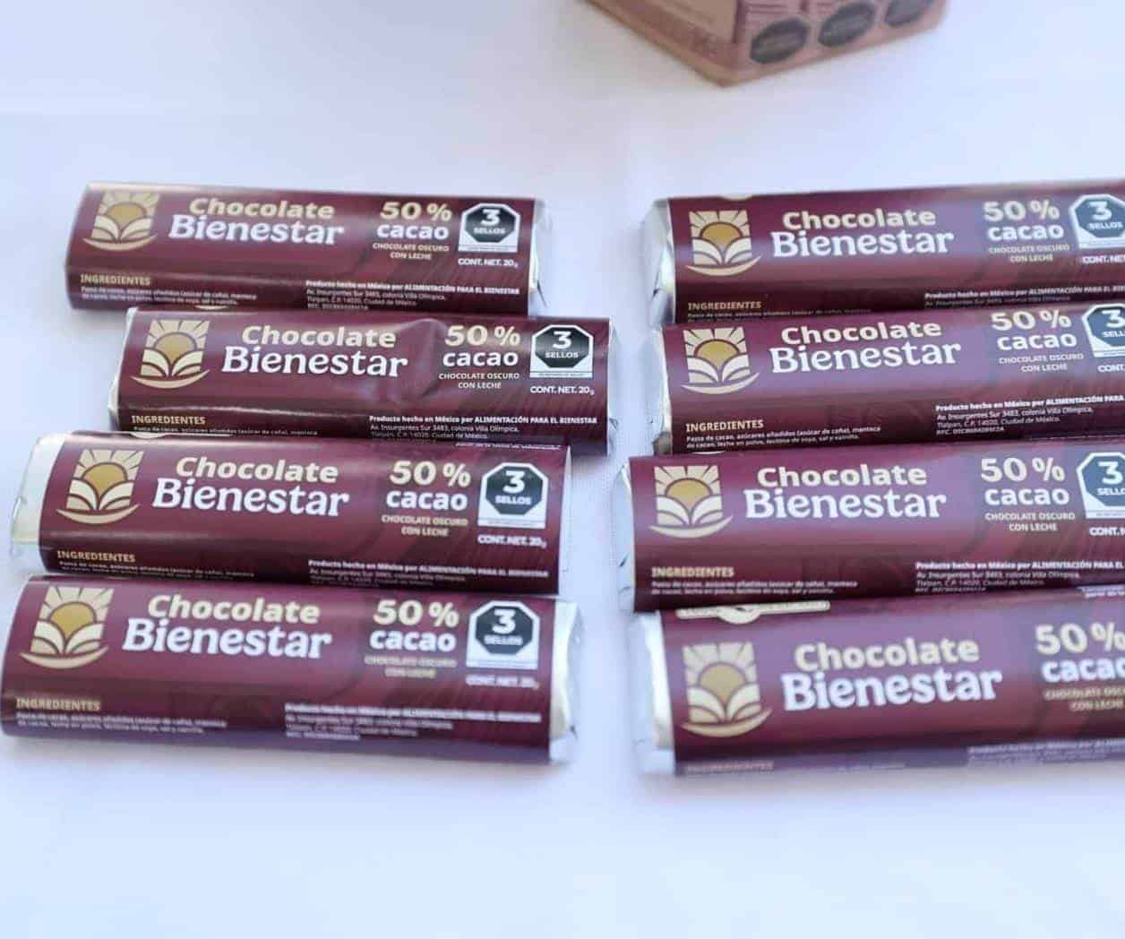 Pese a tener sellos negros; Sheinbaum defiende el Chocolate Bienestar