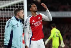 Arsenal irá sin su defensa estrella ante el Real Madrid