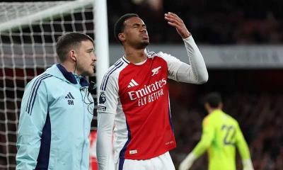 Arsenal irá sin su defensa estrella ante el Real Madrid