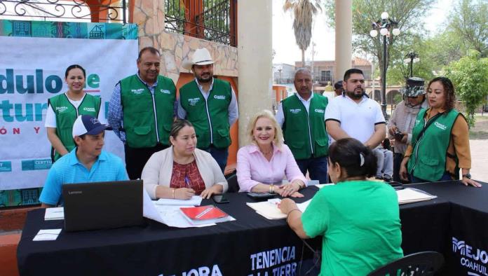 Impulsa Laura regularización de la propiedad