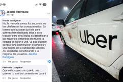 Nigropetenses PIDEN que haya Uber, Didi e Indriver en la ciudad