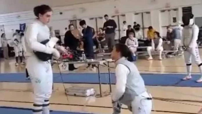 Se negó a competir con una rival transgénero y la descalificaron