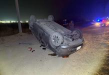 Accidente en carretera Presa de la Amistad deja a joven lesionado