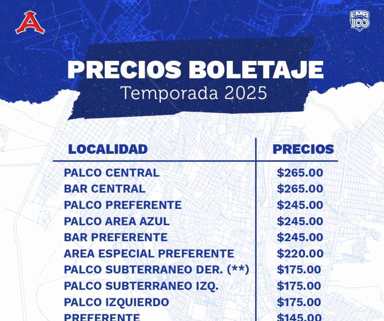 Inicia mañana la venta de boletos para la inauguración de la Temporada 2025