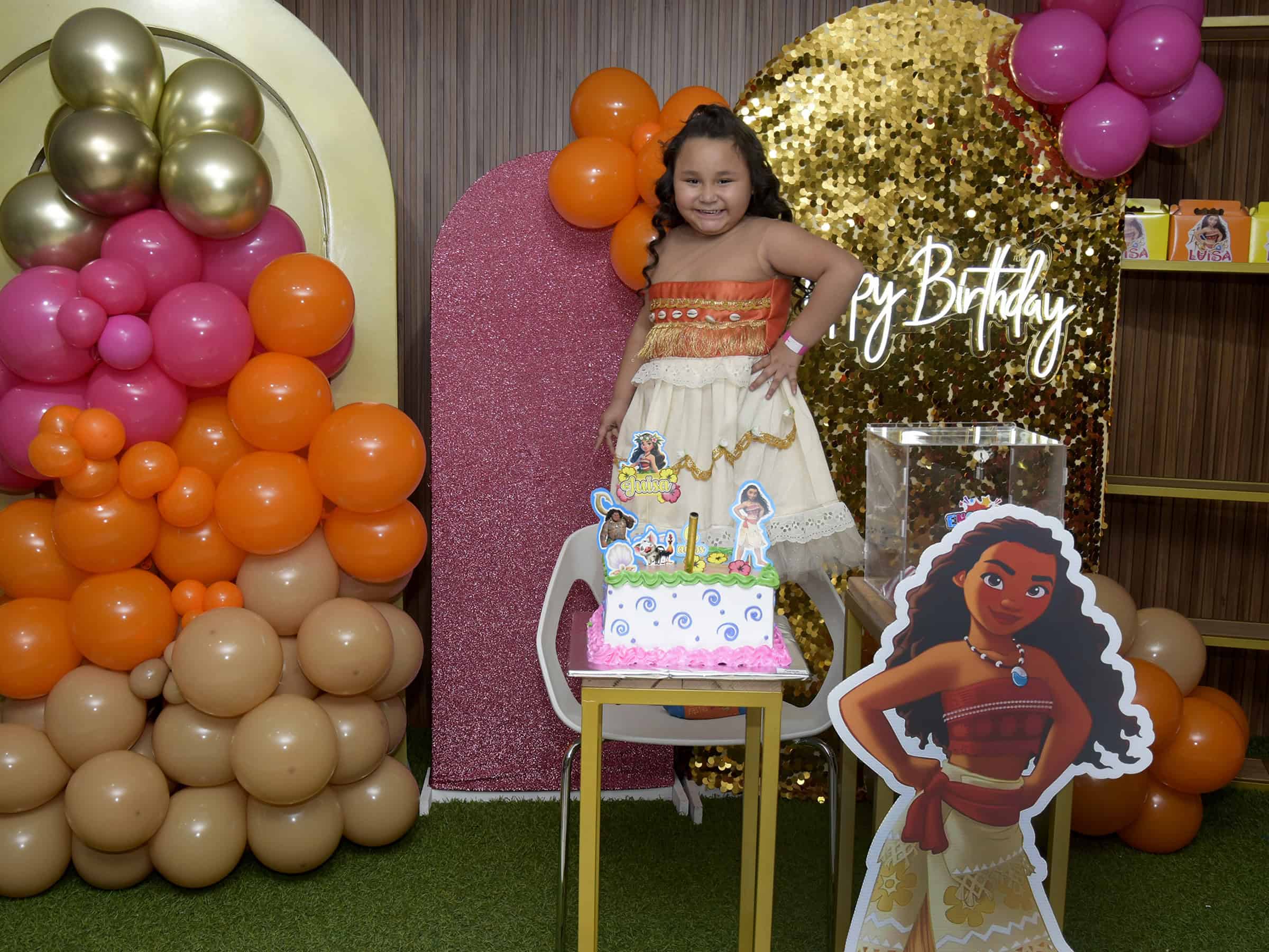 6 años cumplió Luisa Carolina.