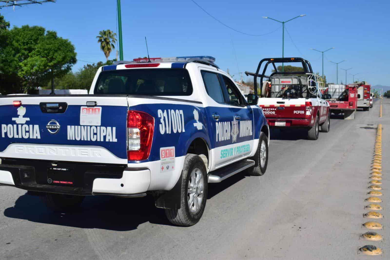 Además del módulo de atención, Seguridad Pública brindará atención a los visitantes.