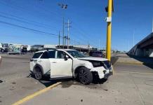 Mujer Gravemente Herida en Choque en Carretera Federal 57 en Nueva Rosita