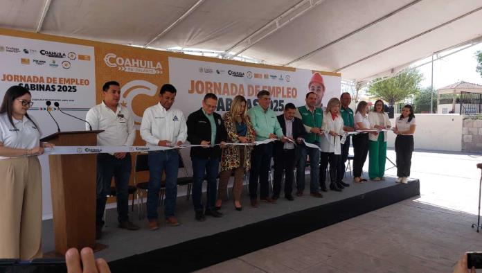 Realizan mega jornada de empleo