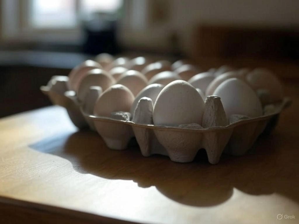 Huevos alcanzan precio récord en EE.UU.: $6.23 por docena, pese a baja en mayoreo