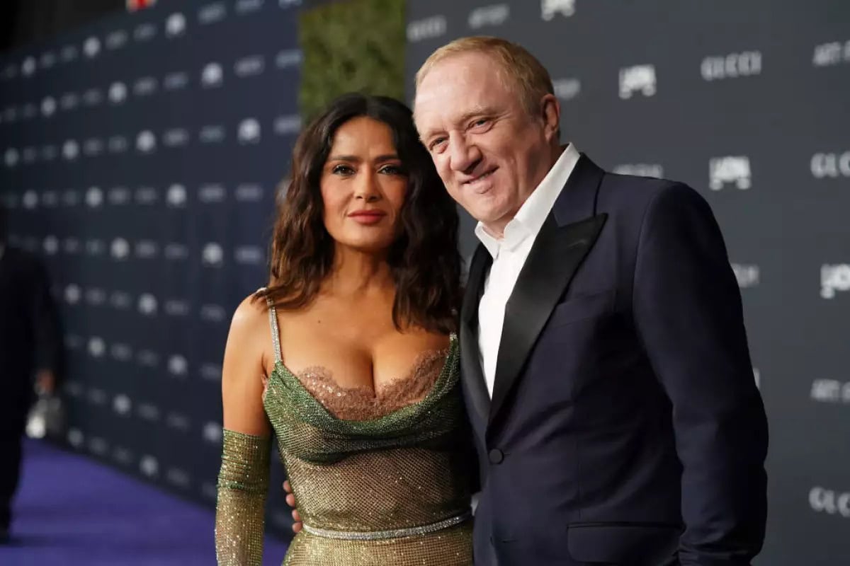 Salma Hayek revela que su familia la obligó a casarse con François-Henri Pinault