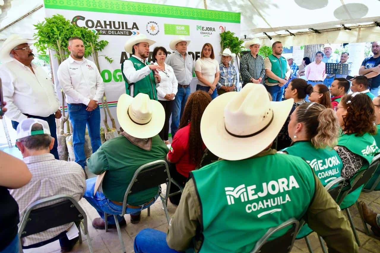 COAHUILA ARRANCA PROGRAMA DE HUERTOS CON ENTREGA DE NOGALES