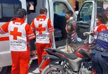 Chocan motociclistas