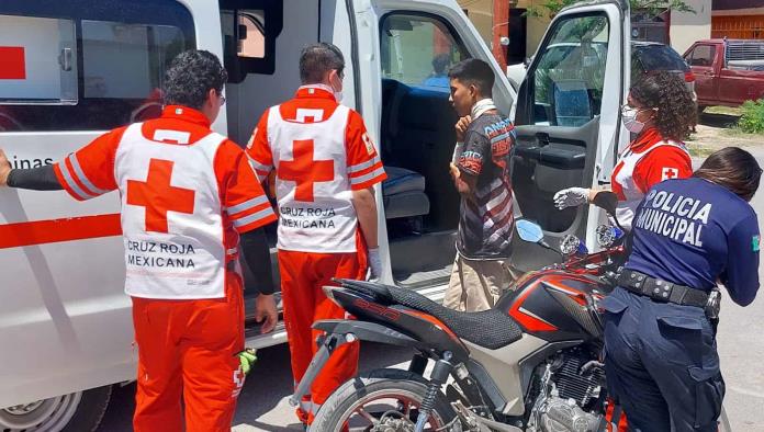 Chocan motociclistas