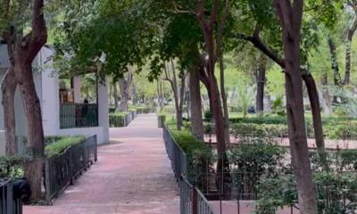 Retiran cableado en el Centro Histórico
