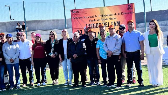 Celebran los Juegos del  Fondo de Ayuda Mutua