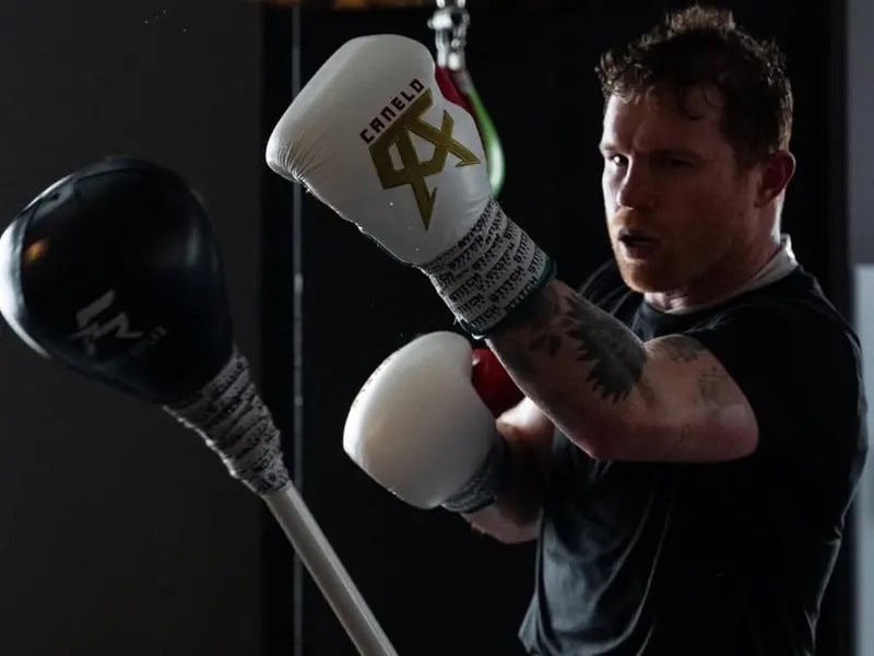 Canelo Álvarez cuenta con un récord de 62-2-2 previo a pelear contra William Scull.