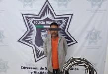 Intenta robar cable de letras monumentales