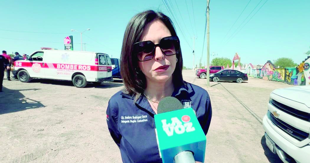 Licenciada Isadora Rodríguez Garza, Delegada de la Fiscalía General del Estado, Delegación Carbonífera.