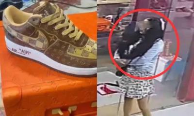 Detenida joven que robó unos tennis de $1.2 MILLONES DE PESOS