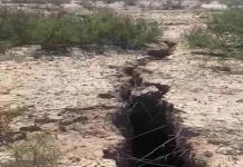 Se ´abre´ la tierra por intensa sequía