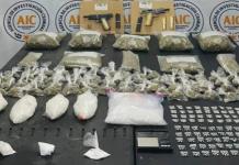 Aseguran armas y drogas en "Operativo Frontera Norte"