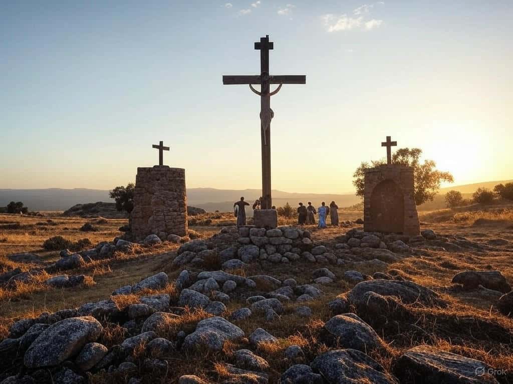 Así luce hoy el Gólgota, el sitio sagrado donde Jesús fue crucificado