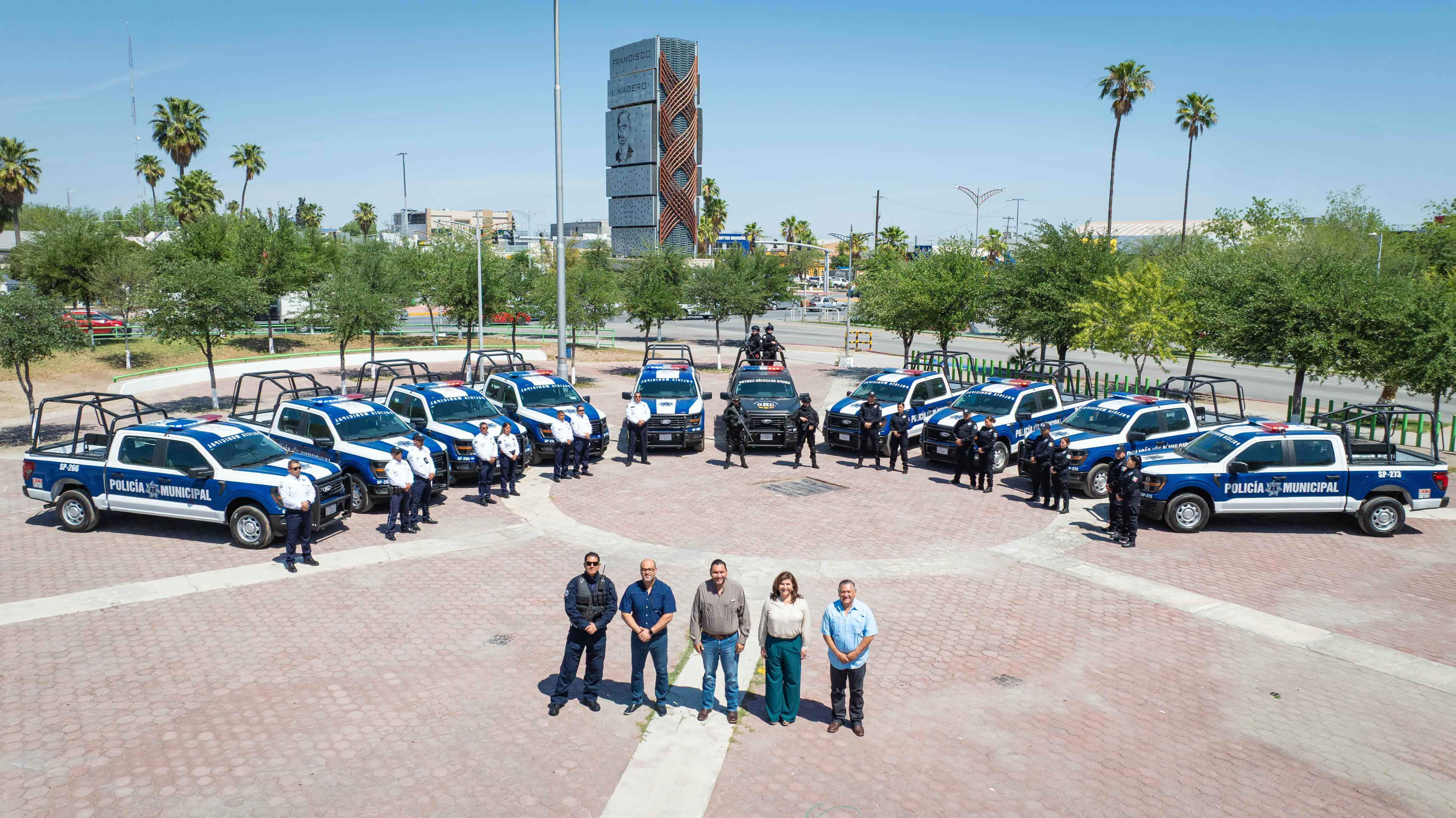 10 nuevas unidades se integran a la fuerza de seguridad policial en Monclova.