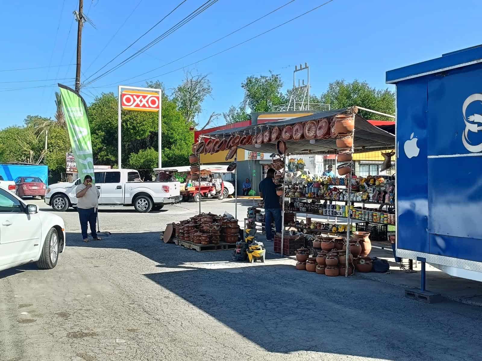 Los comerciantes del Ejido 8 de Enero del sector más beneficiado.