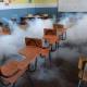 Fumigan escuelas