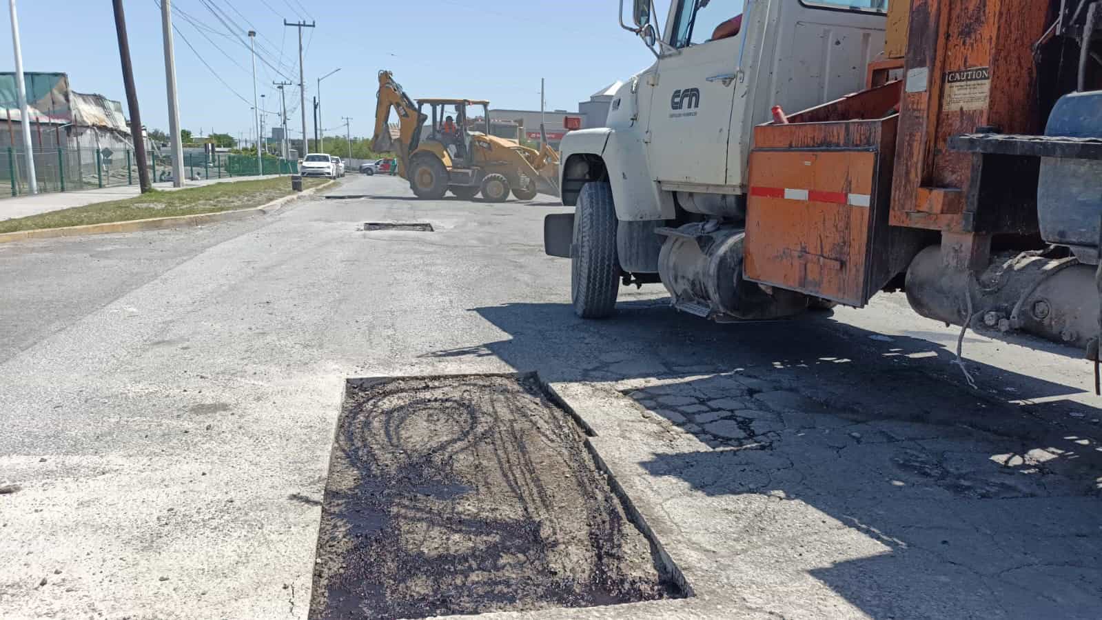Más calles serán recarpeteadas en Frontera para beneficio de la población.